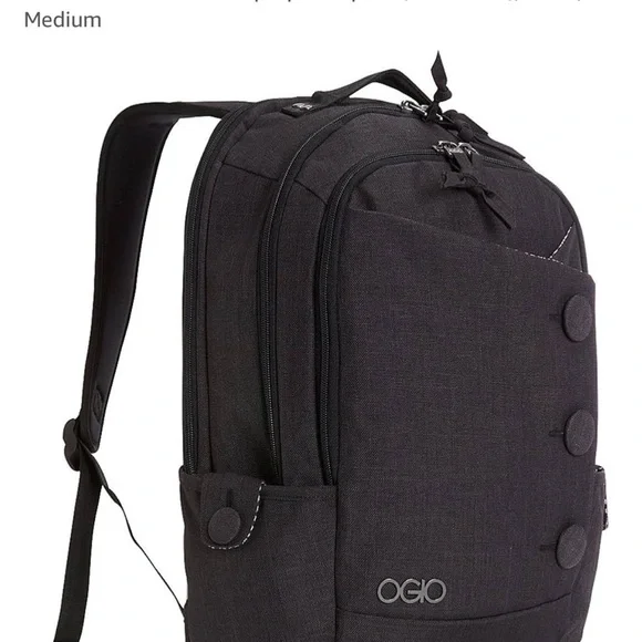 OGIO Black SoHo Women's Backpack - Picture 5 of 6